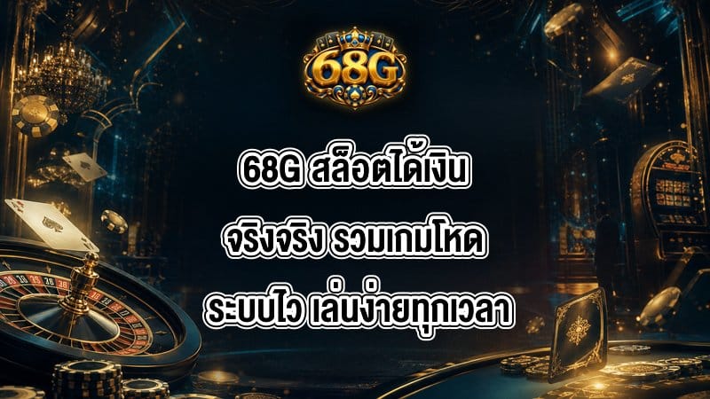 68G สล็อตได้เงินจริงจริง